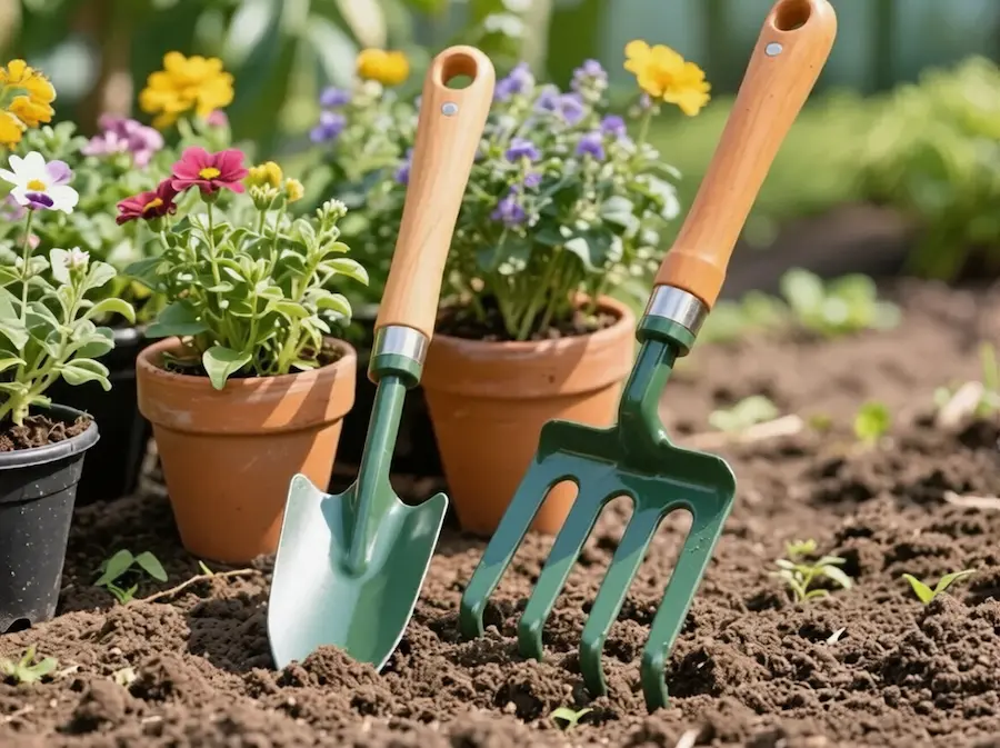 garden shovel