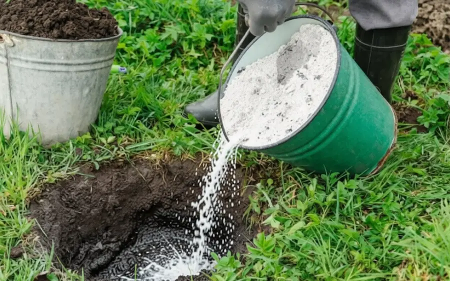 Are Wood Ashes Good for a Vegetable Garden?Pouring wood ash into garden soil