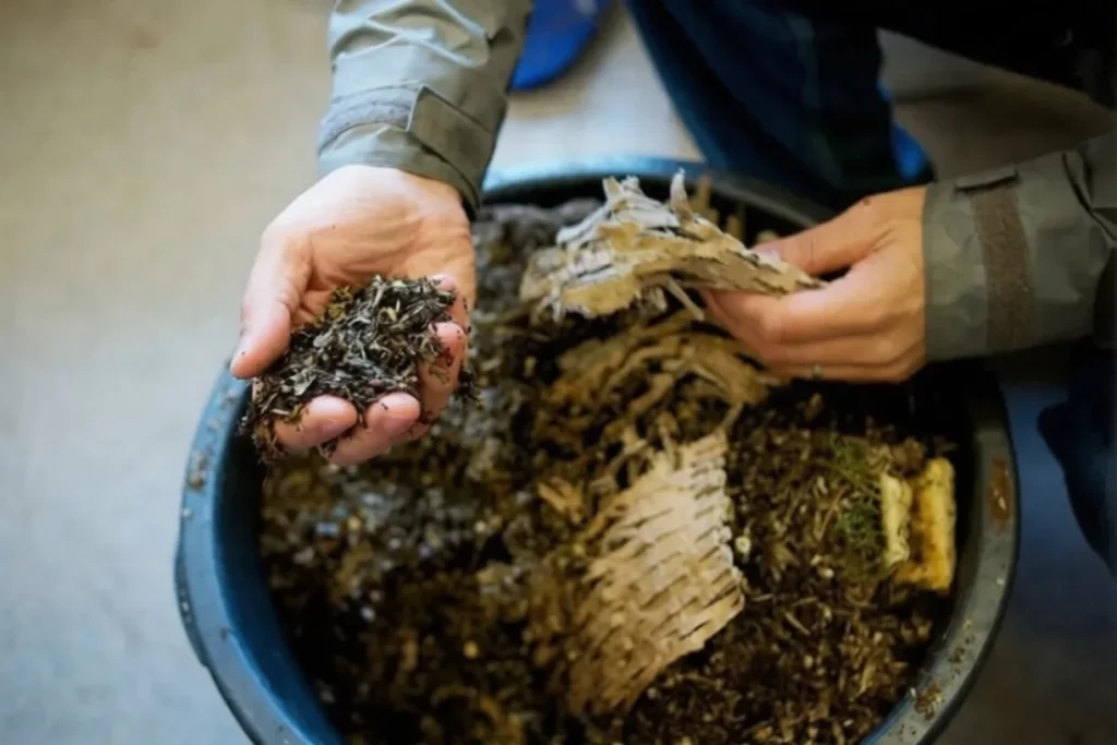 can i just throw vegetable scraps in my garden